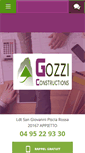 Mobile Screenshot of gozziconstructions.com